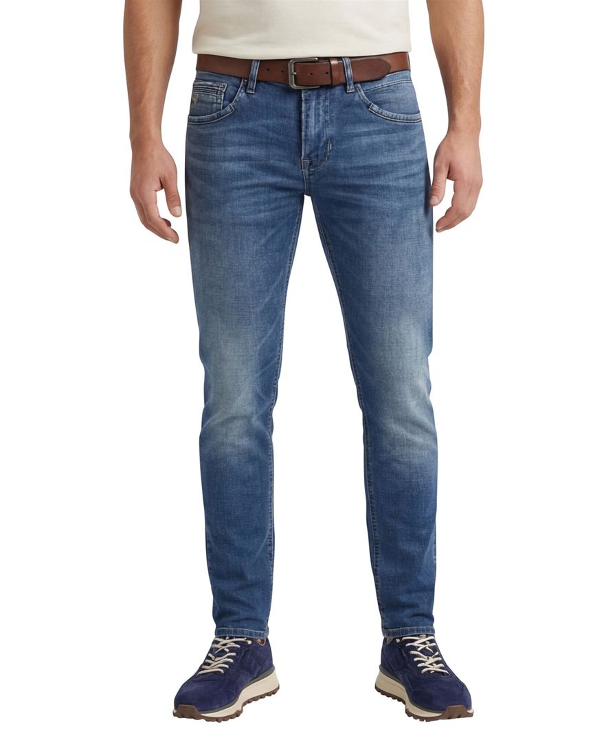 PME Legend jeans blauw Tailwheel slim fit katoen