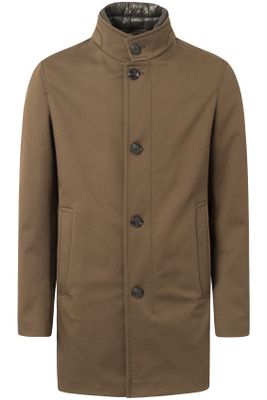 Strellson Strellson winterjas Finlay bruin effen normale fit