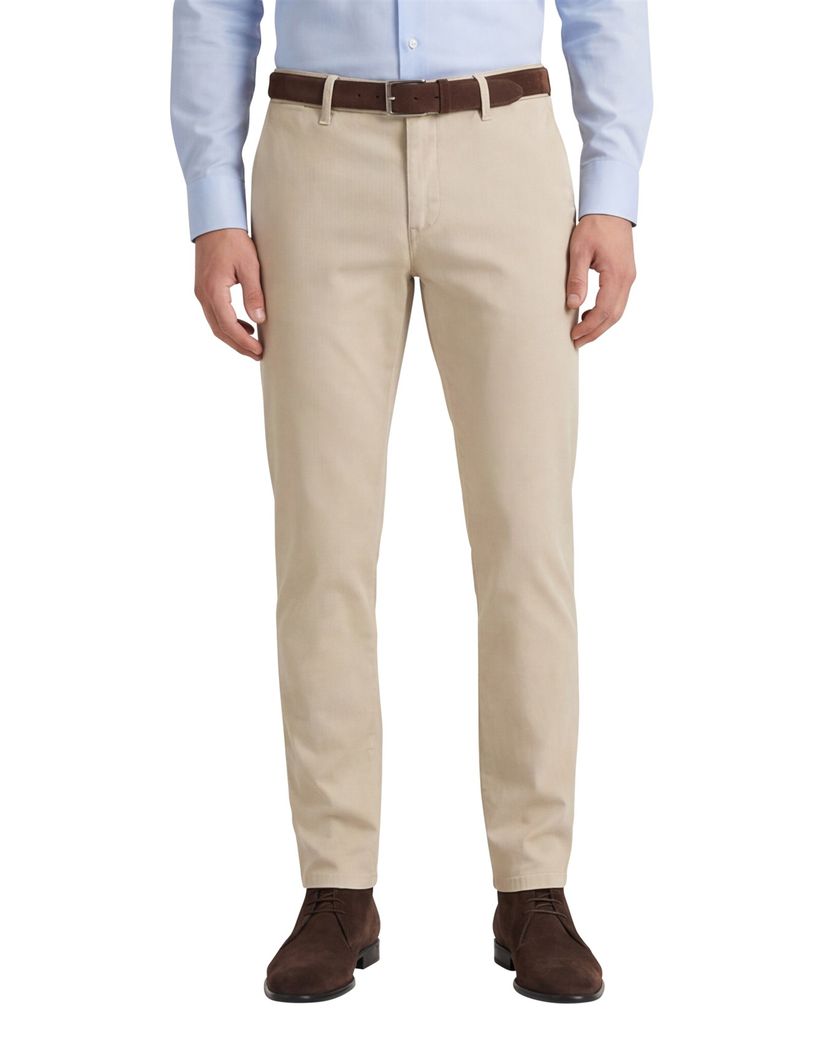 Alberto katoenen chino slim fit wit super stretch