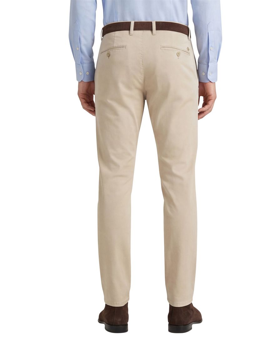 Alberto chino wit katoen slim fit super stretch