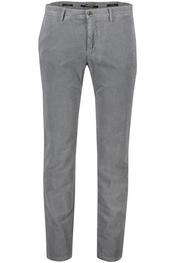 Alberto Alberto broek grijs effen