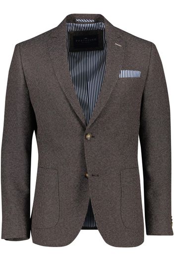 Portofino Portofino colbert bruin borstzak