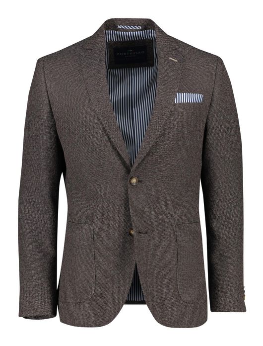 Portofino colbert bruin borstzak