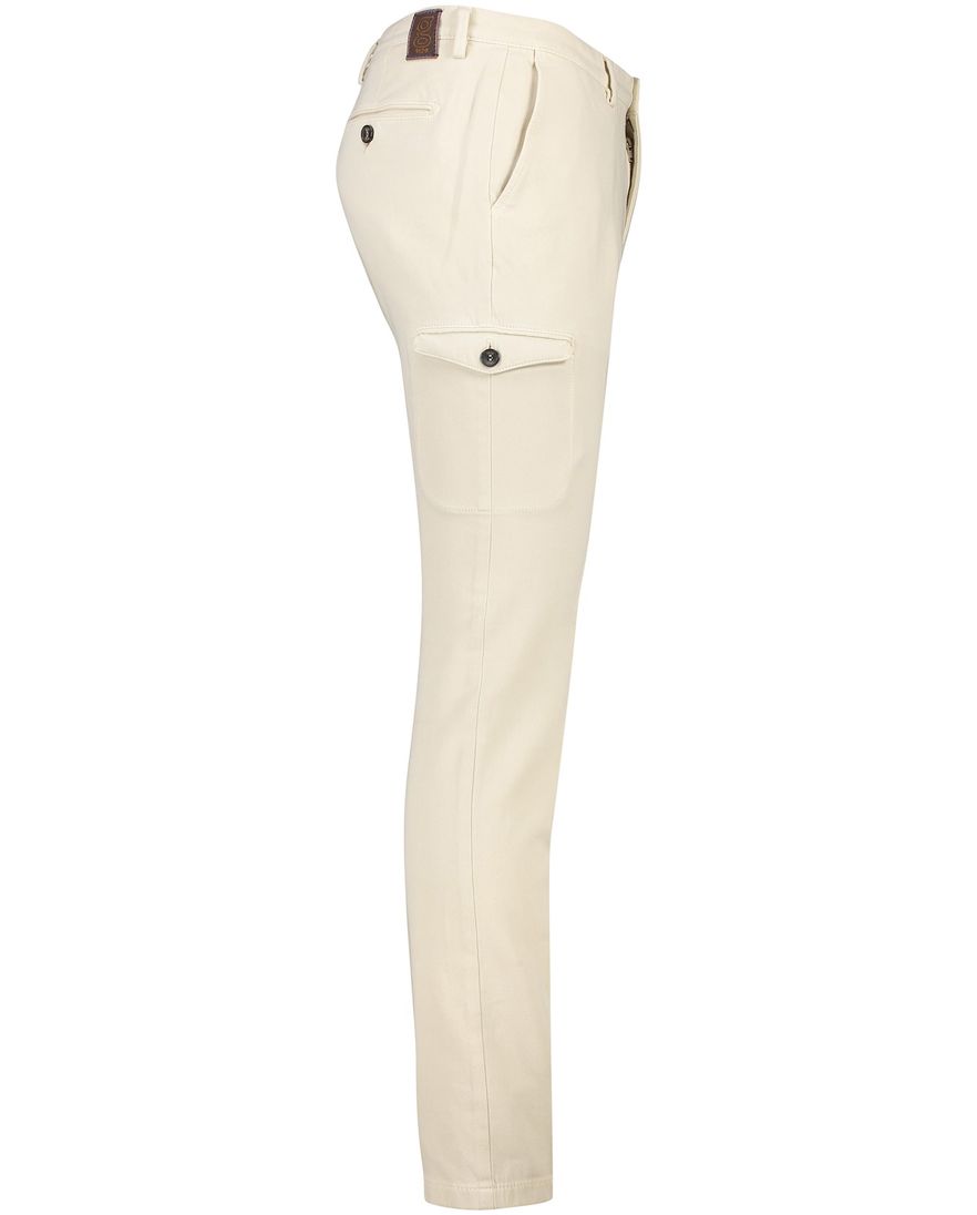 Gardeur chino beige katoen slim fit