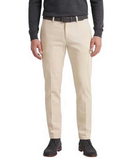 Gardeur Gardeur chino slim fit katoen beige