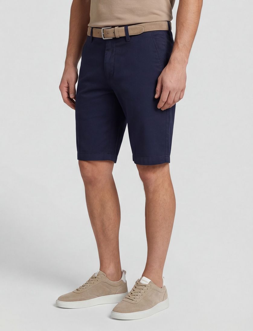 Portofino bermuda navy slim ft katoen Amalfi