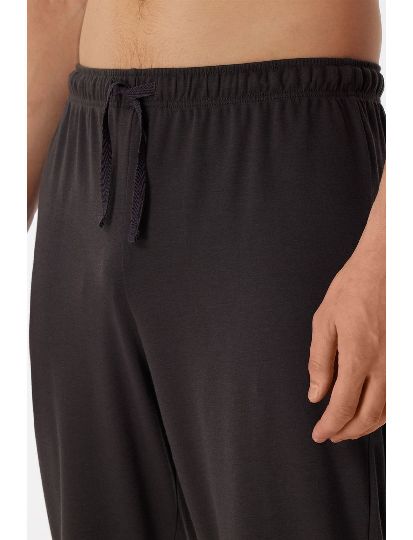 Schiesser pyjama donkerblauw rood geprint 100% katoen