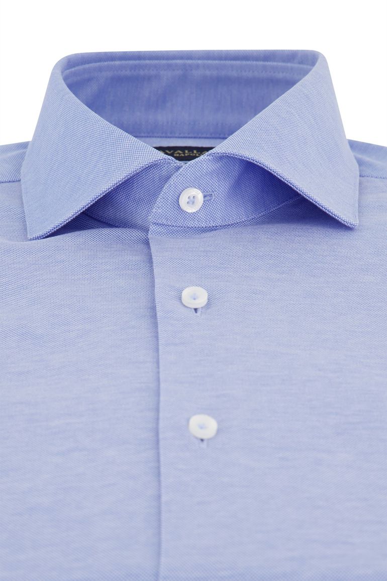 Cavallaro overhemd slim fit lichtblauw katoen