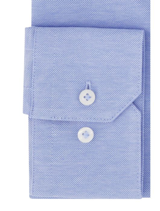 Lichtblauw overhemd pique Cavallaro
