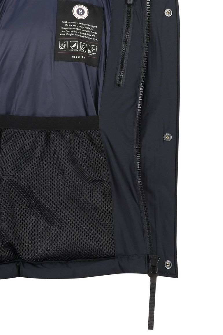 Reset winterjas donkerblauw heathrow