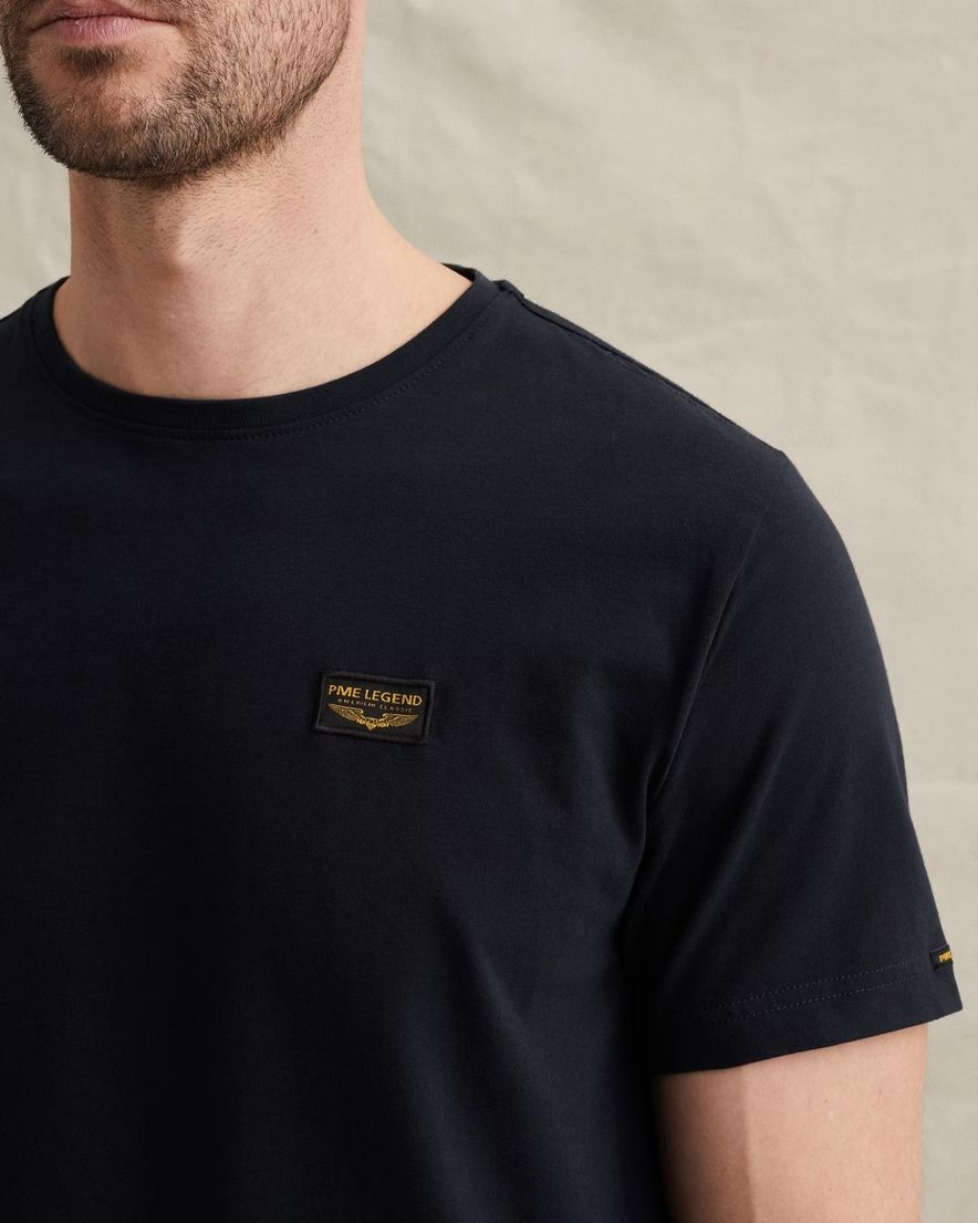PME Legend Guyver T-shirt donkerblauw stretch