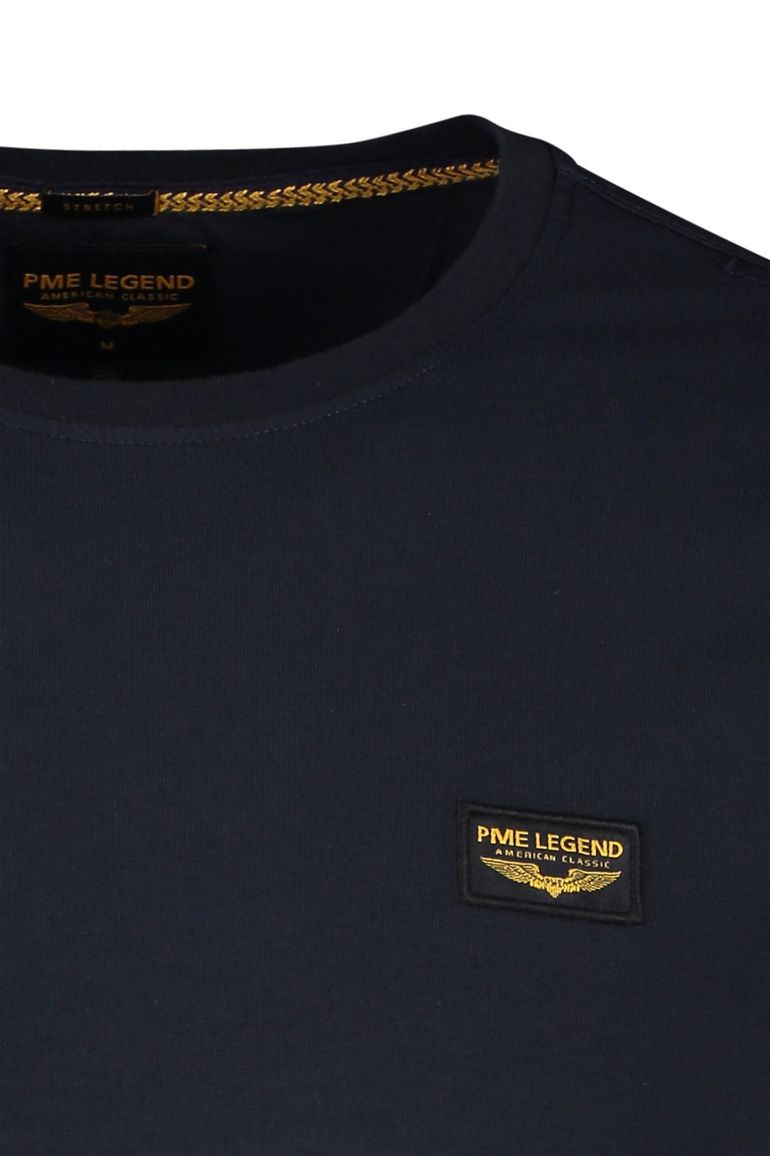PME Legend Guyver T-shirt donkerblauw stretch
