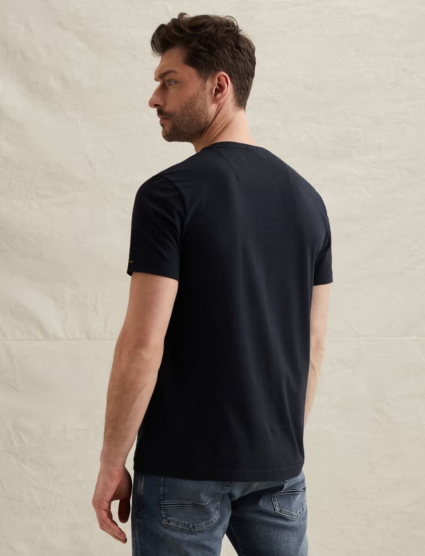 PME Legend Guyver T-shirt donkerblauw stretch