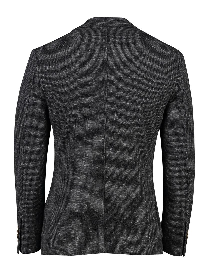 Born With Appetite colbert slim fit antraciet katoen