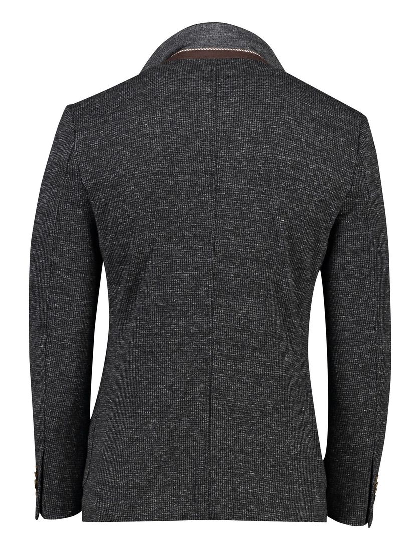 Born With Appetite colbert slim fit antraciet katoen