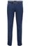 katoenen Eurex broek Jim effen blauw normale fit