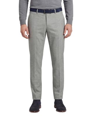 Cavallaro Broek heren Cavallaro katoenen beige effen katoen