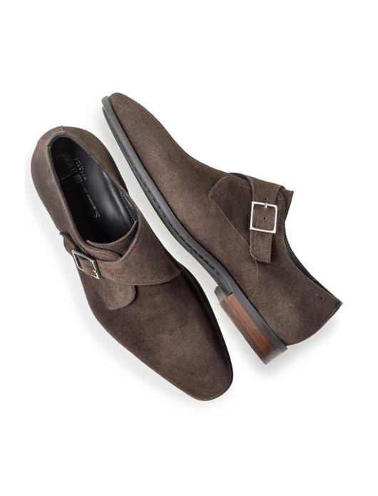 van Bommel gesp schoenen donkerbruin