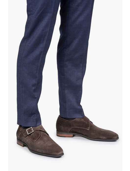 van Bommel gesp schoenen donkerbruin