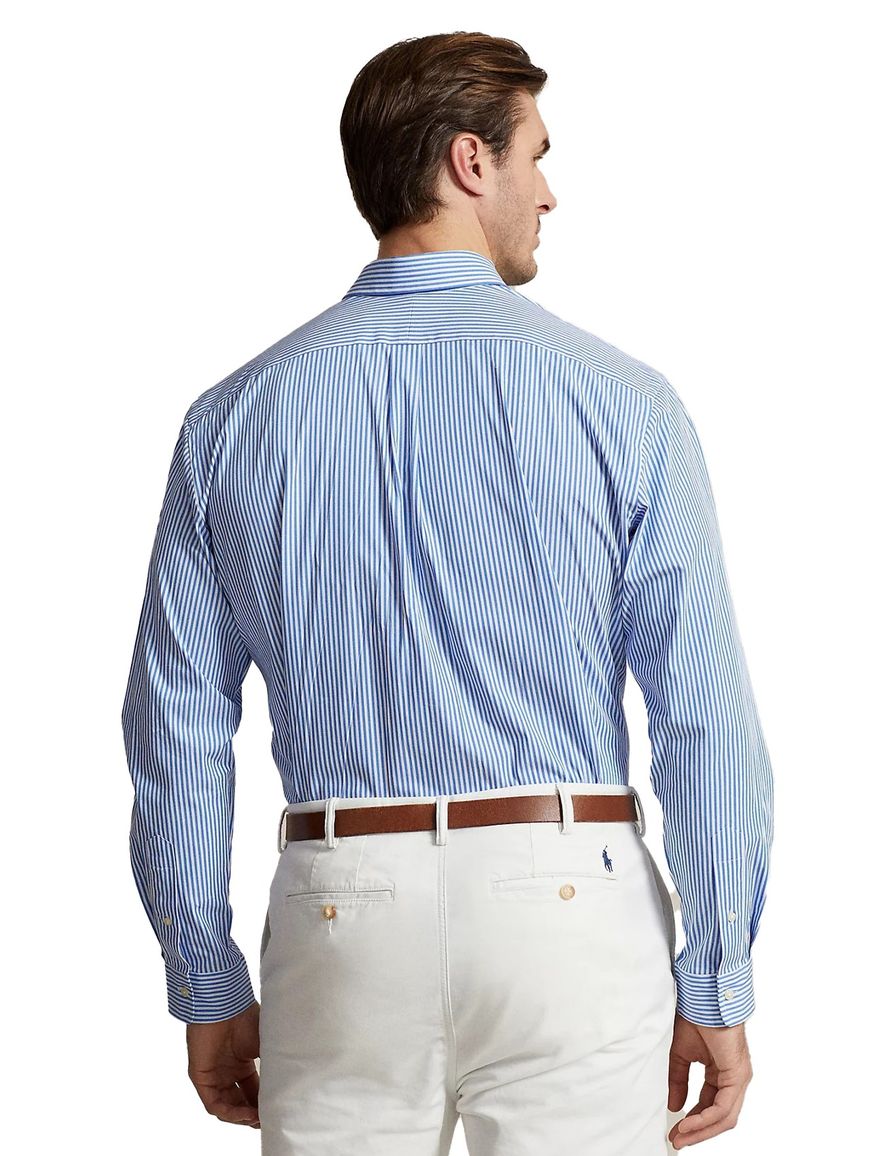 Polo Ralph Lauren overhemd blauw wit Big & Tall