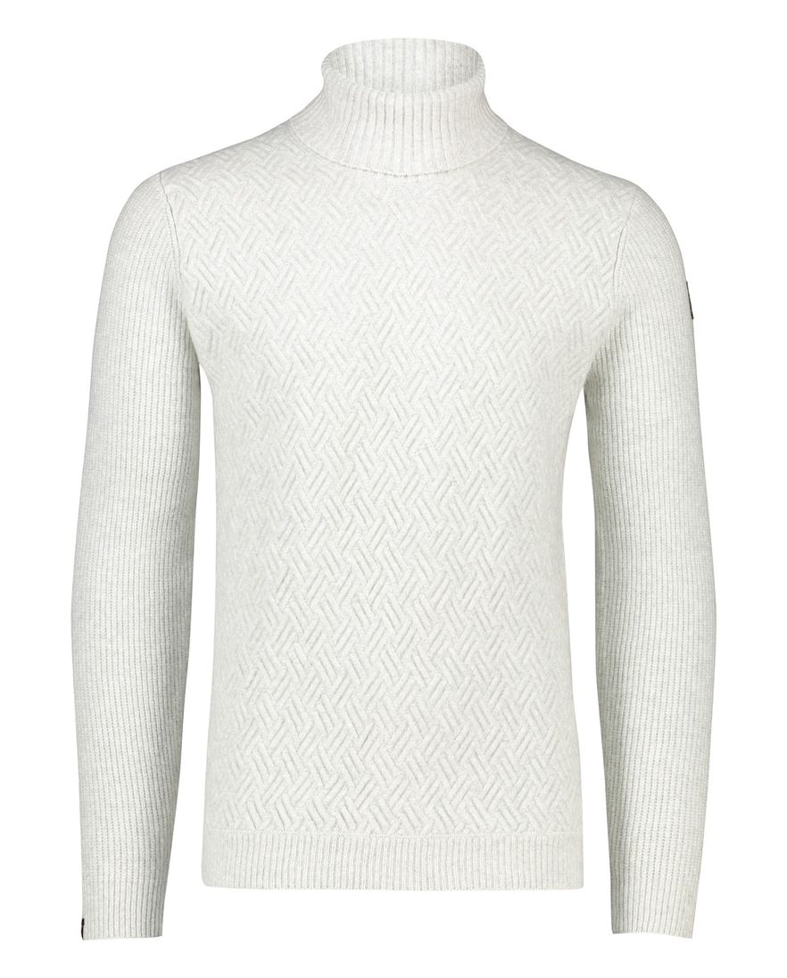 Coltrui Vanguard katoen normale fit wit structuur