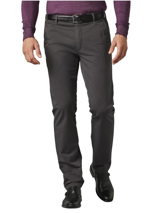 Meyer Roma Regular Fit pantalon antraciet