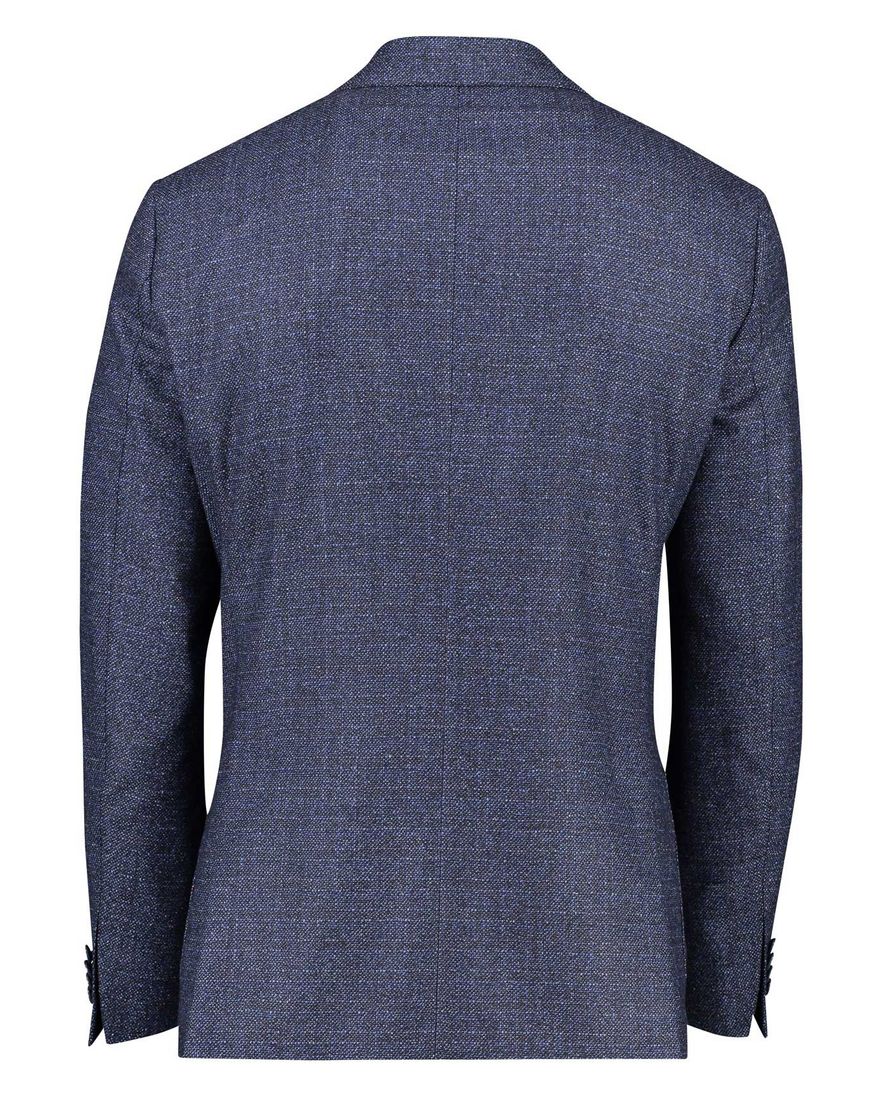 Dressler navy colbert steekzakken wol shaped fit