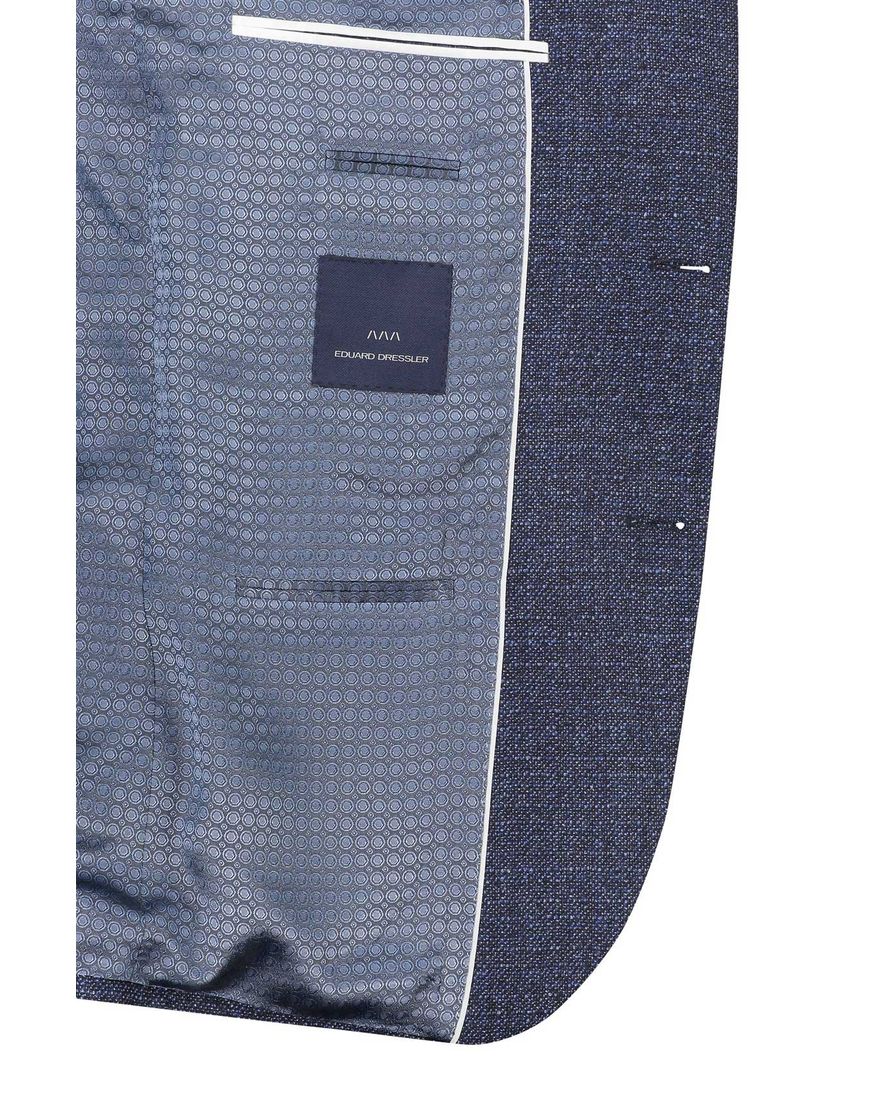 Dressler navy colbert steekzakken wol shaped fit