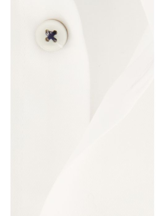 Ledub Overhemd wit modern fit