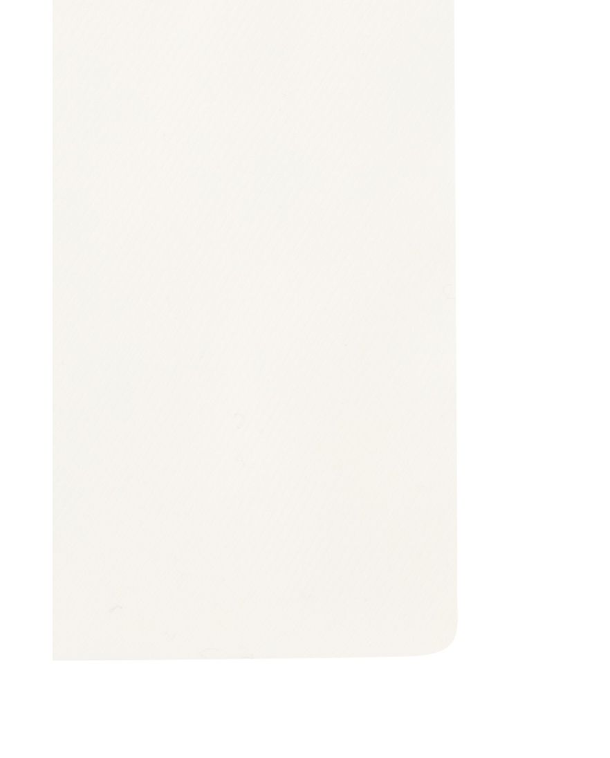 Ledub overhemd spierwit modern fit katoen