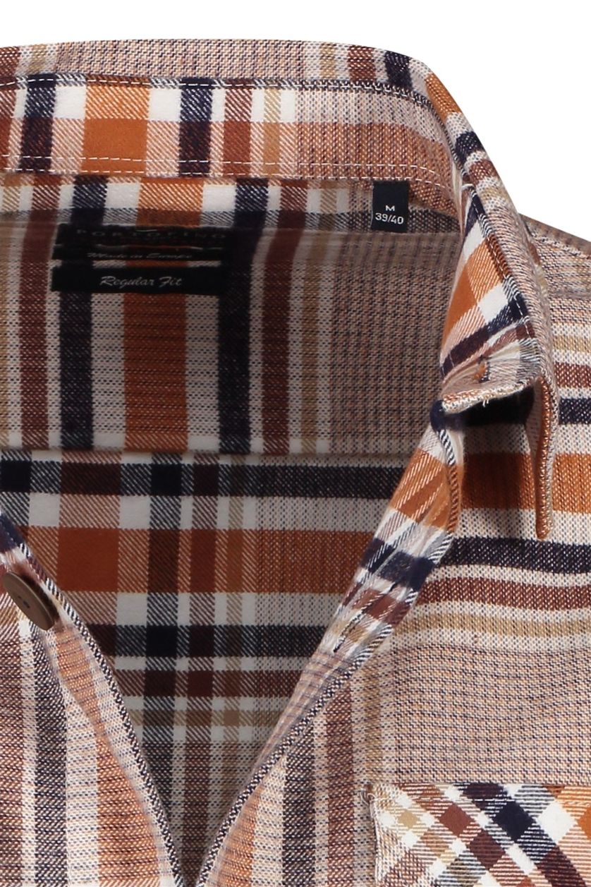Overshirt Portofino Regular Fit oranje