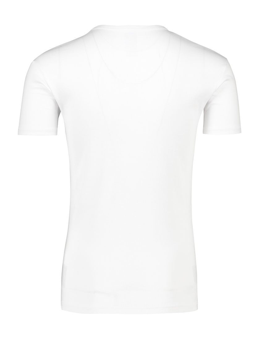 Alan Red katoenen t-shirt wit slim fit ronde hals