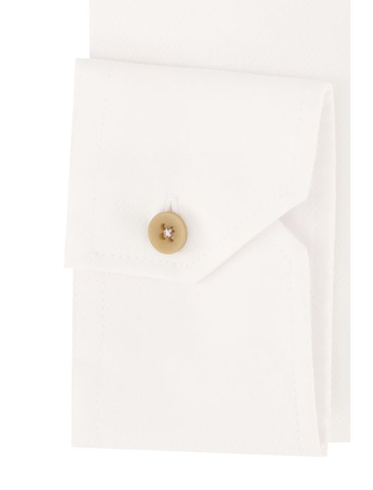 Ledub Overhemd spierwit modern fit