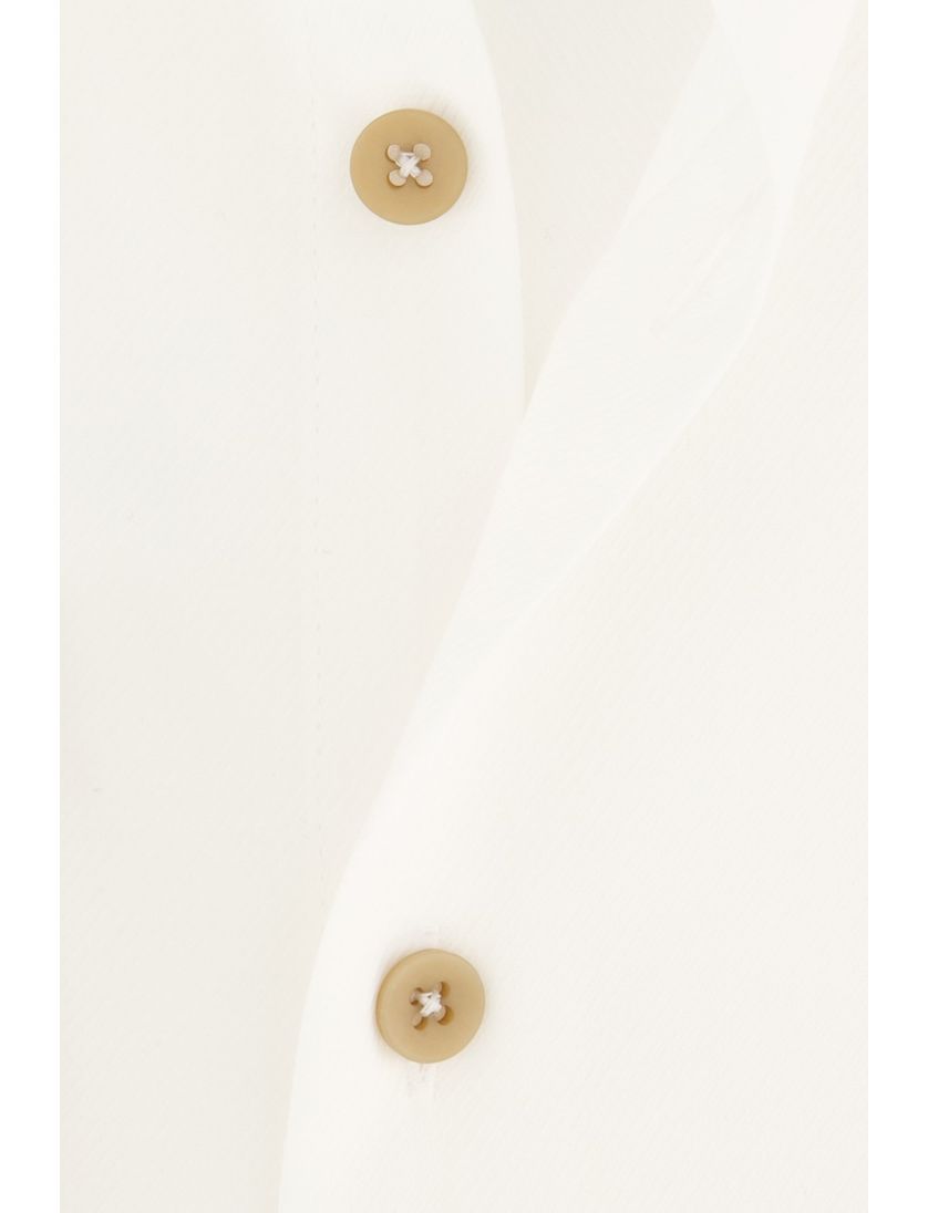 Ledub overhemd mouwlengte 7 modern fit spierwit