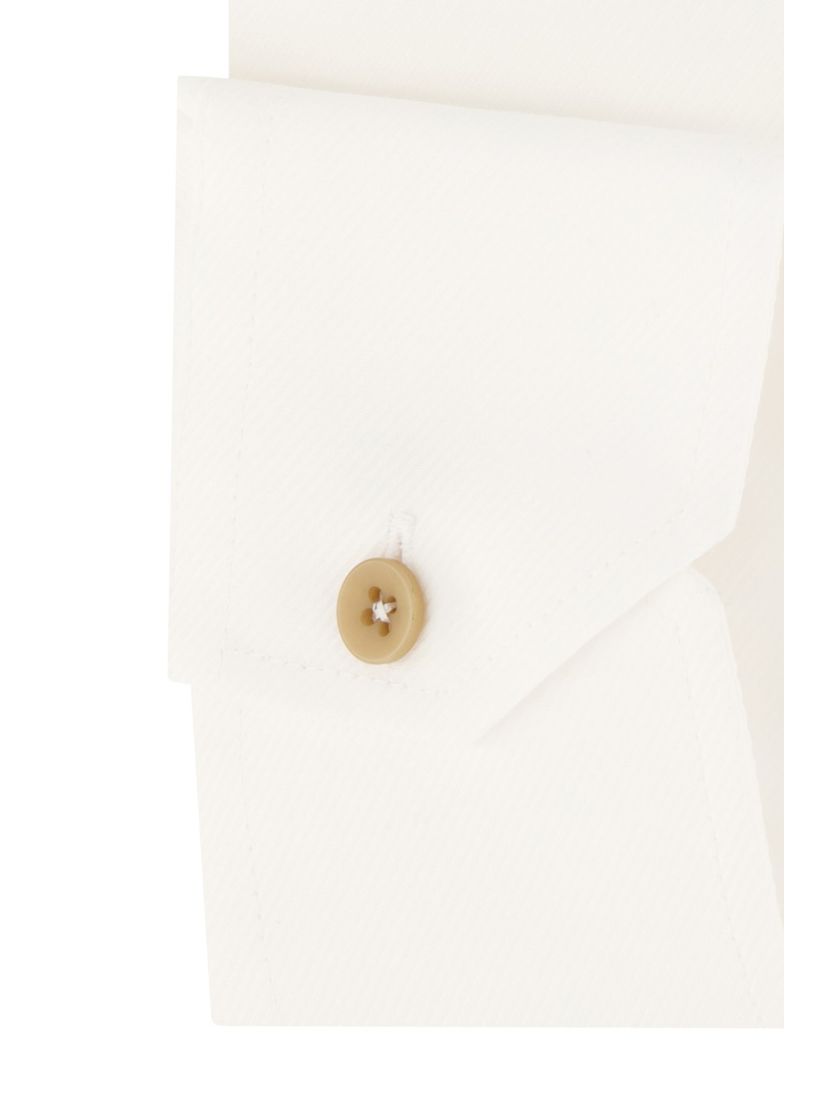 Ledub overhemd mouwlengte 7 modern fit spierwit