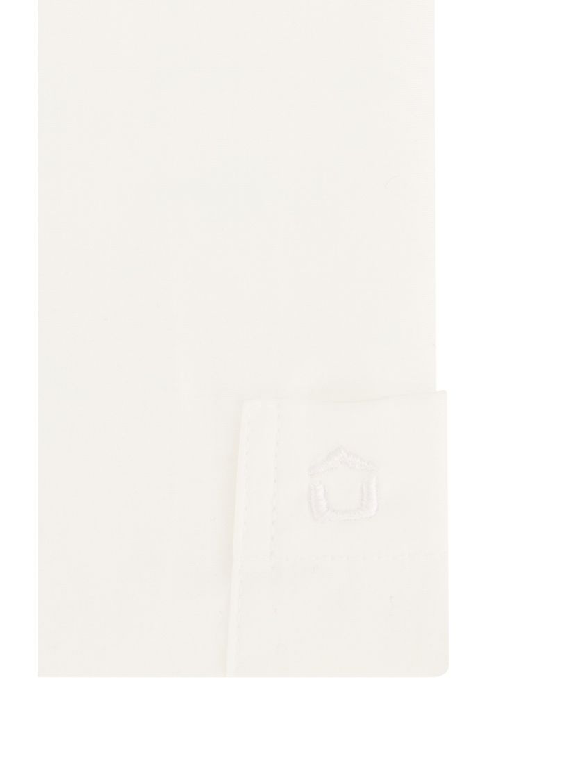 Katoenen overhemd Ledub modern fit wit