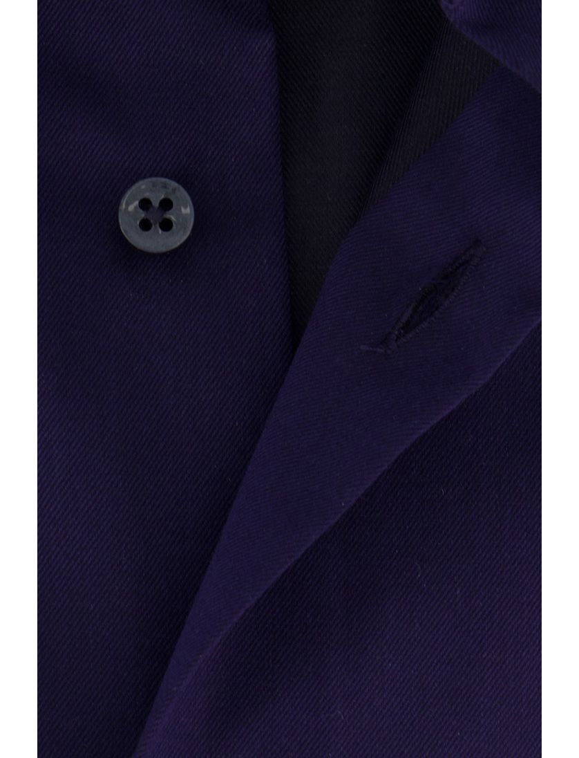 Eterna comfort fit overhemd donkerblauw katoen