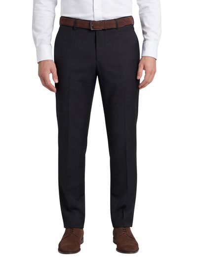 Carl Gross Club of Gents slim fit pantalon zwart effen