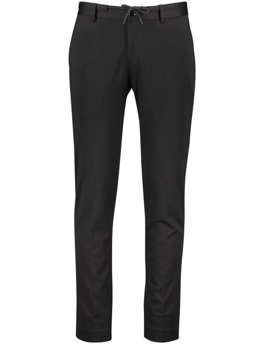 Blue Industry pantalon zwart knoop