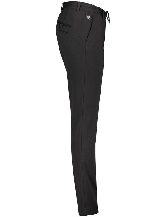 Blue Industry pantalon zwart knoop