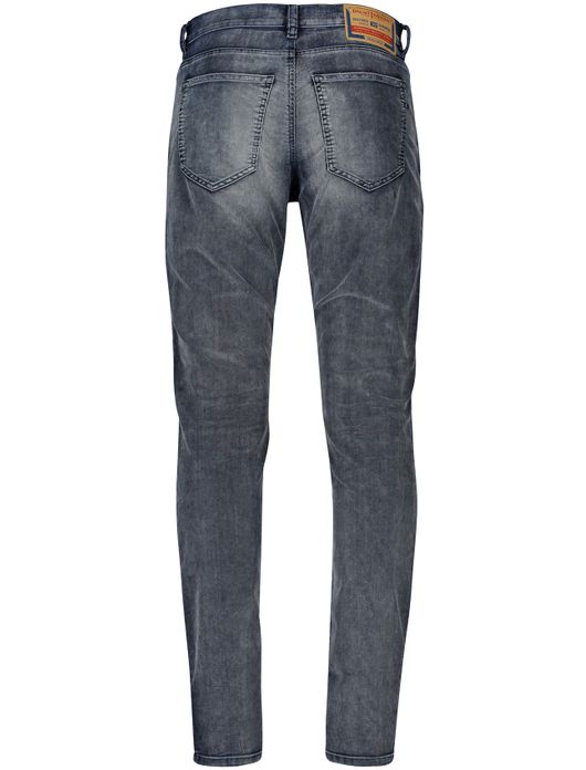 Diesel jeans D-strukt blauw effen denim
