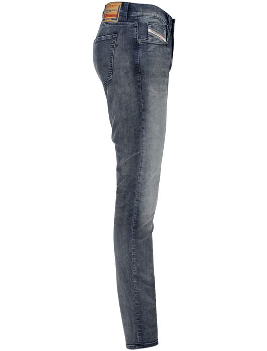 Diesel jeans D-strukt blauw effen denim