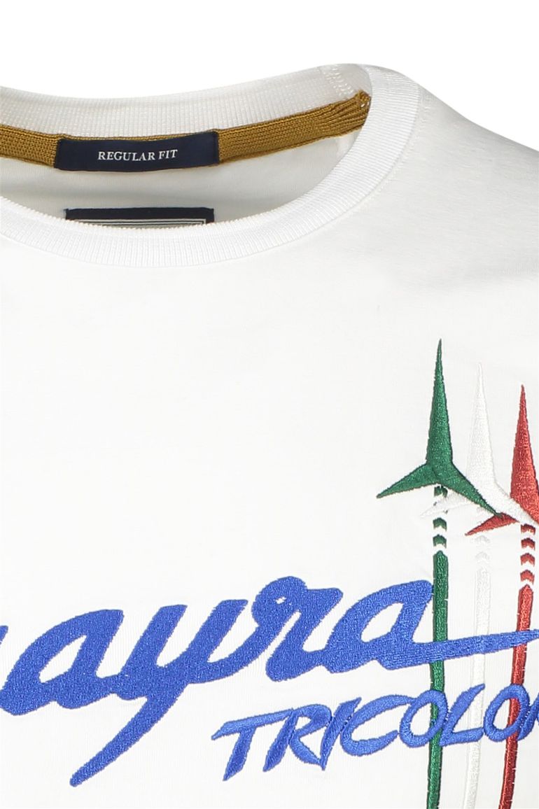 Aeronautica Militare t-shirt wit katoen