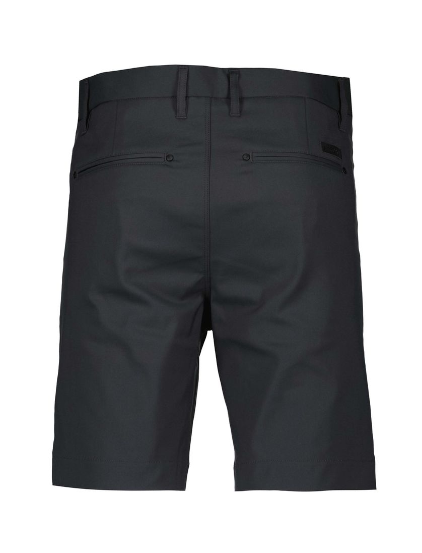 Airforce bermuda slim fit donkergrijs