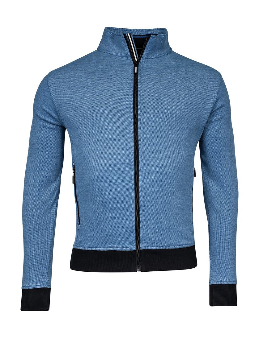 Baileys katoenen vest blauw rits