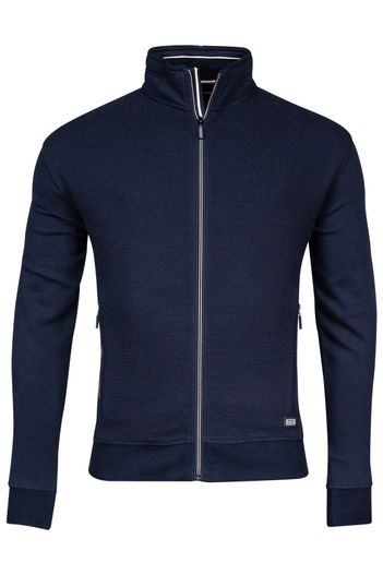 Baileys Baileys vest donkerblauw rits