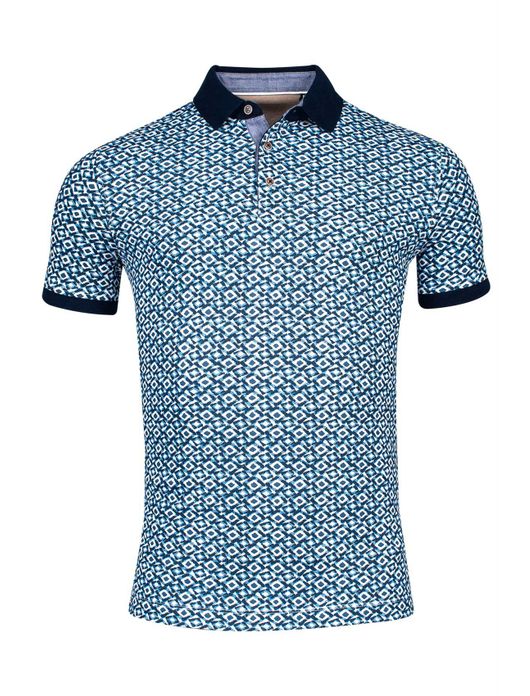 Baileys polo rood geprint