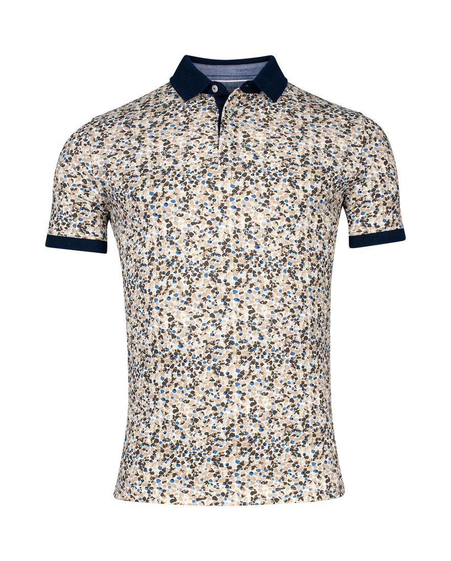 Baileys katoenen polo beige