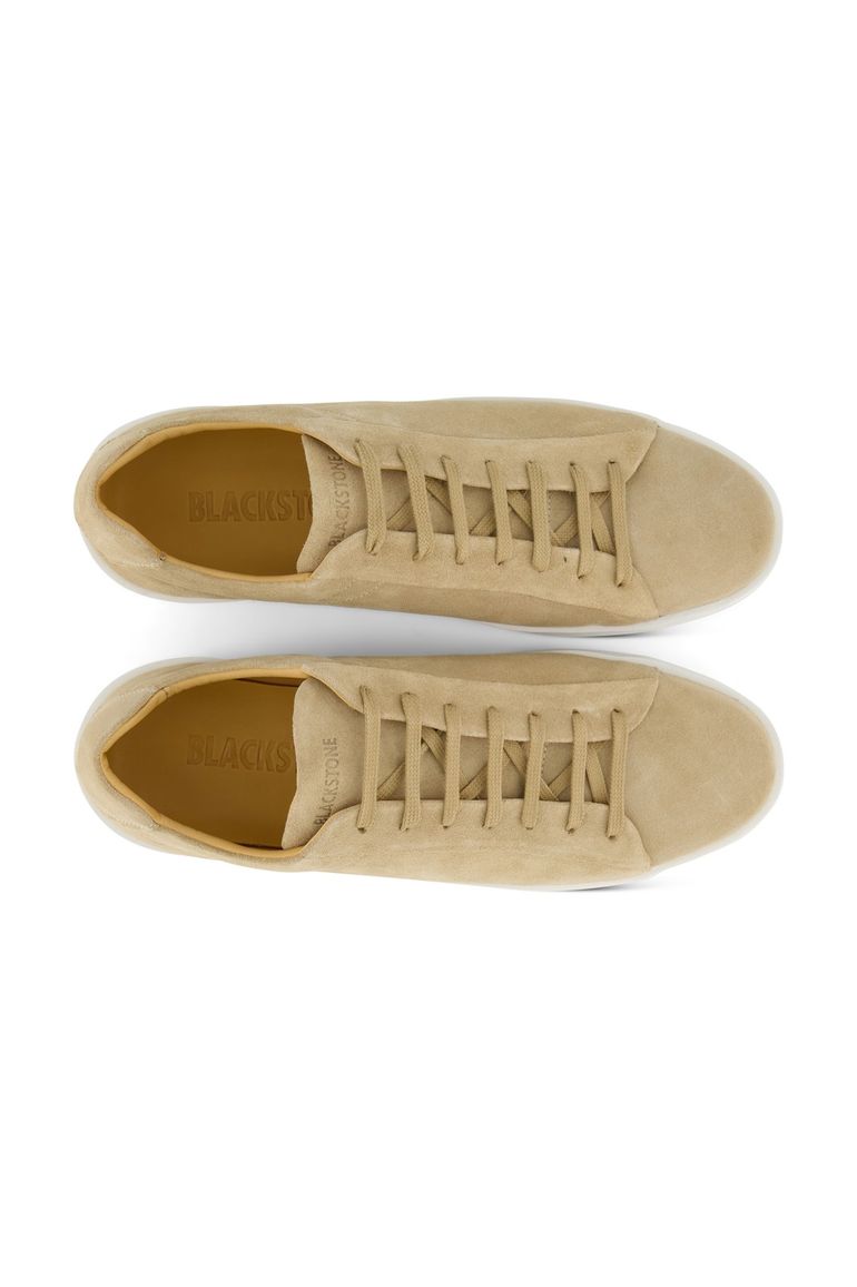 Blackstone sneaker laag beige