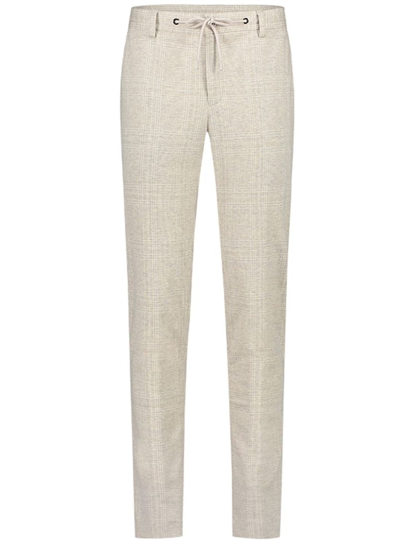Blue Industry pantalon beige ruit
